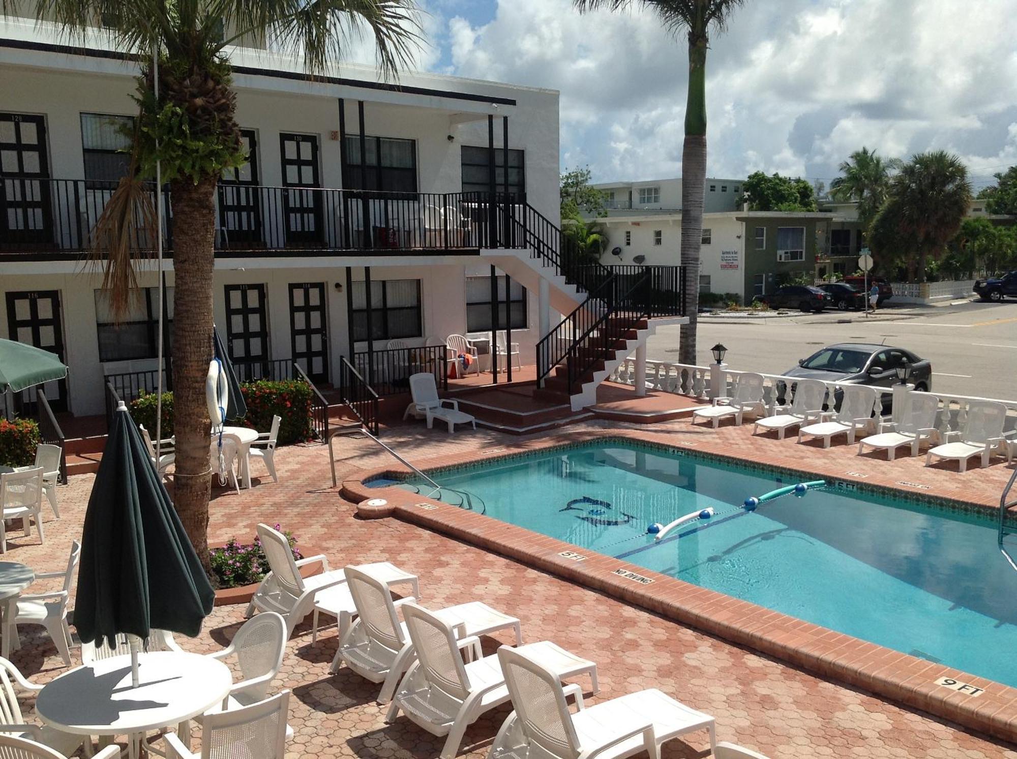 Napoli Belmar Resort Fort Lauderdale Buitenkant foto